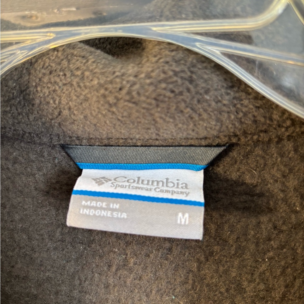 Columbia Men's Taupe Fleece Jacket - Picture 3 of 4